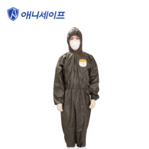 애니가드 일회용 원피스 보호복 작업복 방진복 방역복 방호복 SBW-J100 외