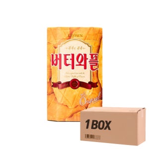 [오늘출발] 크라운 버터와플 1박스 버터, 135g, 12개