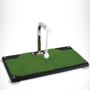 5단 높이조절 인조잔디 골프 스윙 슬라이스 훅 타격 자세 교정 스킬 샷 연습 용품 기
