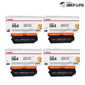 캐논 MF830CX 칼라 레이저 복합기 정품토너 4색 SET CRG-064 (Cartridge 064)