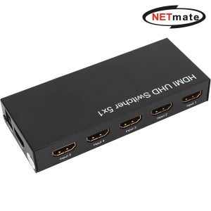 강원전자 넷메이트 4K 60Hz HDMI 2.0 5:1 선택기 NM-HSU501