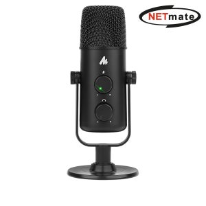 강원전자 넷메이트 방송용 USB 스탠드 마이크 (단일지향성/무지향성) NM-BC15
