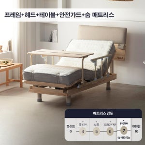 오키멧 피톤 모션베드 S 피톤헤드 테이블 안전가드 매트리스 세트 리클라이너 모션침대