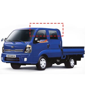 지엠지모터스 썬바이저 자동차 빗물받이 차량용 햇빛가리개 일반 봉고3 더블캡