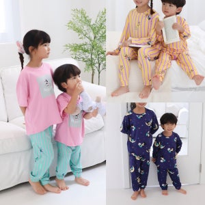 아동잠옷 주니어 유아동 디즈니 피치기모 키즈파자마세트 어린이홈웨어 엄마랑아이랑 잠옷