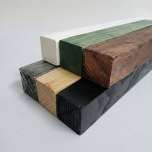 컬러 각목 각재 42X42mm 1000~1800mm 칼라 원목 목재 나무 각목 각재