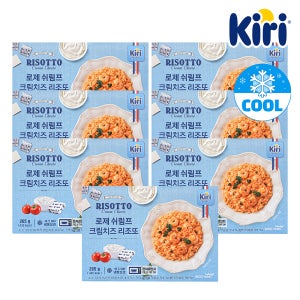 끼리 로제 쉬림프 크림치즈 리조또 / 밀키트 혼밥 간편식 전자레인지요리 265g, 7개
