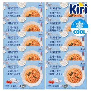 끼리 로제 쉬림프 크림치즈 리조또 / 밀키트 혼밥 간편식 전자레인지요리 265g, 10개