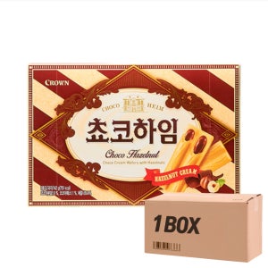 [오늘출발] 크라운 초코하임 1박스 초코맛, 142g, 20개