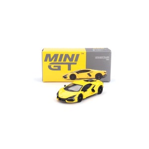 MINI GT 886 블리스터팩 람보르기니 레부엘토 옐로우 좌핸들 64스케일 다이캐스트 자동차 미니지티 모형 장난감