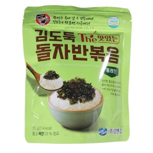 김앤김 김도둑 더 맛있는 돌자반볶음 35g x 25개 플레인 김자반 김가루