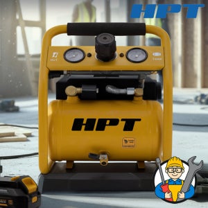 HPT 콤프레셔 충전 유무선 오일리스 소형 DW20-HC103 에어 컴프레서 디월트 호환