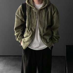 코듀로이자켓 골덴자켓 남자후리스집업 남성투웨이자켓