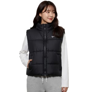 나이키 패딩조끼 스포츠웨어 클래식 푸퍼 써마핏 여성 루즈 베스트 FZ5923-010