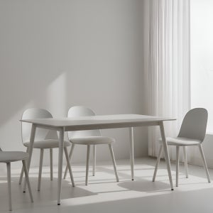 세라믹 4인용 식탁 상판 카페 포세린 사각 식탁세트 테이블