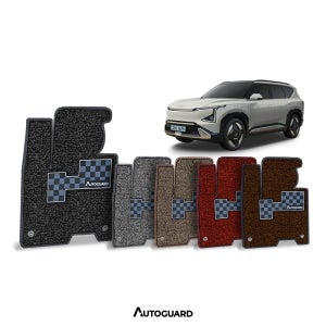 EV5 코일 매트 엣지 마감 프리미엄 와이드 실리콘 발판 1열+2열