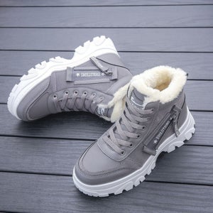 여자 털운동화 데이드 하이탑 여성겨울신발 여성 방한 여성털운동화 운동화 털부츠 겨울 하