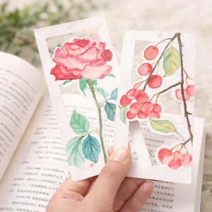 어른 수채화 컬러링 키트 책갈피 성인 컬러링북 색칠공부 만들기