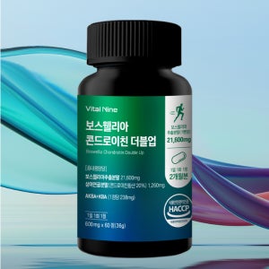 바이탈나인 보스웰리아 콘드로이친 더블업 관절연골