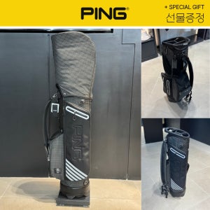 핑 골프웨어 PING 남성 격자 경량 캐디백 F7CB202