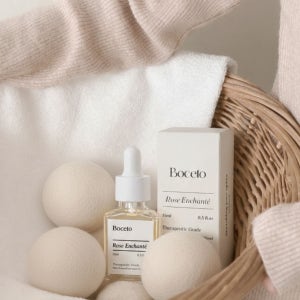 보세토 블랜딩 에센셜 오일 & 건조기 양모볼 세트