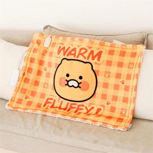 카카오프렌즈 춘식이 전기 온열 무릎 담요
