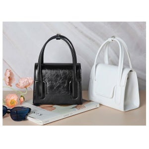 MR OP90 깔끔한 스퀘어핏 여성핸드백 토트 크로스백 정장