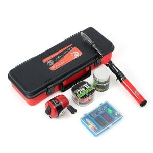 리크플 낚시 초보 루어+릴+낚싯대세트 스핀캐스트