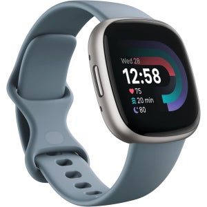 [FITBIT] 핏빗 Versa 버사 4 피트니스 스마트워치, 일상 준비 상태, GPS, 24시간 심박수 측정 (밴드 포함)