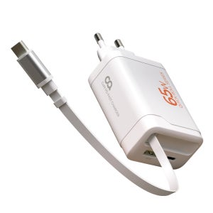 오아 퀵롤차저 C타입 충전기 65W 고속 초고속 핸드폰 멀티 GaN 일체형 어댑터 PPS