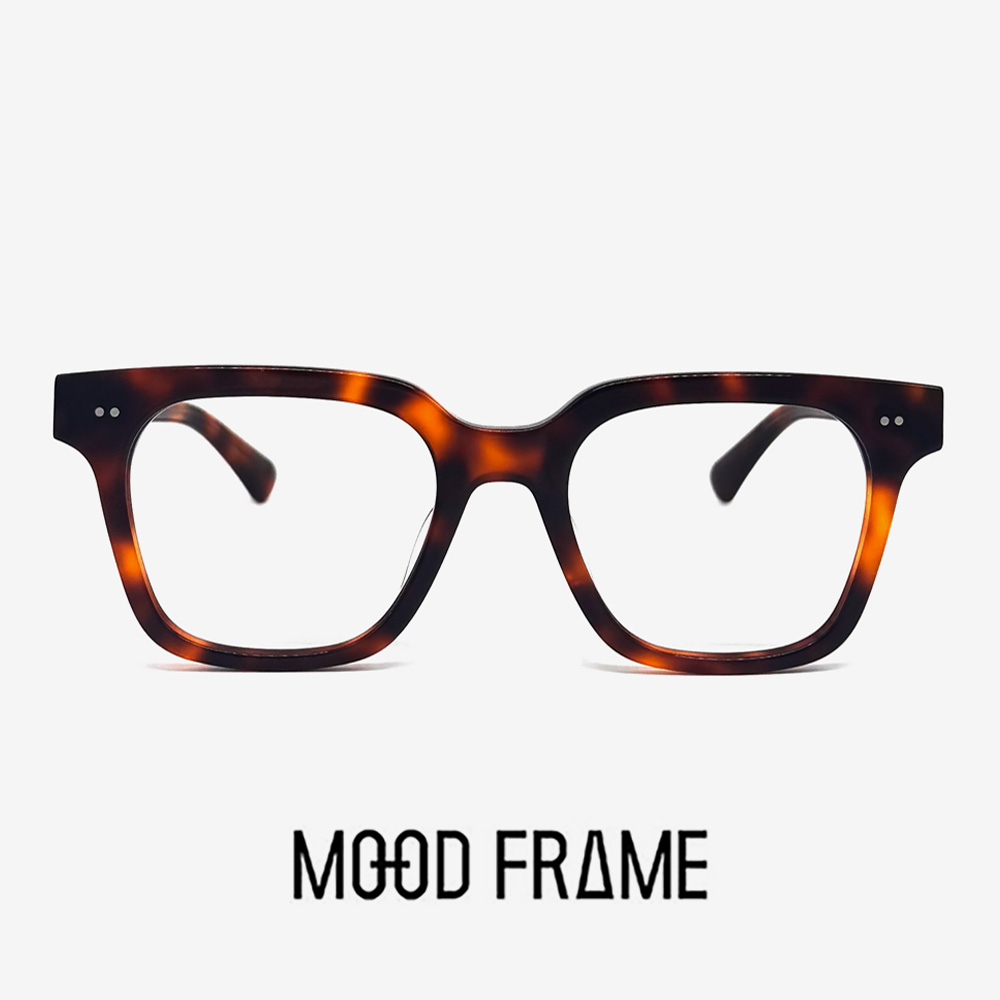 무드프레임 차가네 차승원 하이엔드 사각뿔테안경 레이첼2 RECHEL2 C2