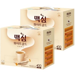맥심 화이트골드 커피믹스 800T (400T 2개) 커피