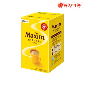 맥심 모카골드 마일드 커피믹스 200개입 (180+20T)