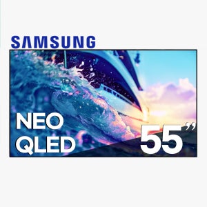 삼성 138CM(55인치) 2024년 최신형 Neo QLED UHD 4K 스마트 TV 55QN85 스탠드 기본설치