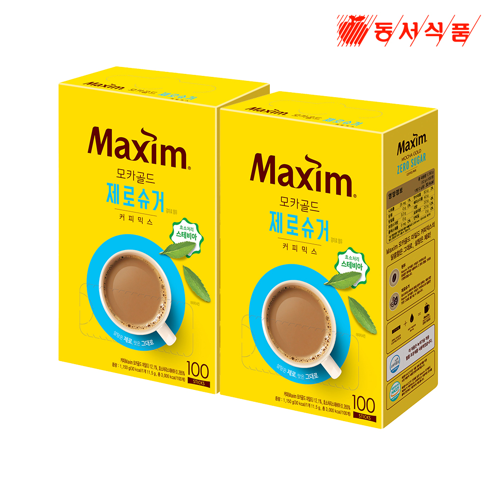 맥심 모카골드 제로슈거 커피믹스 성분 분석