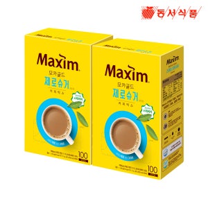[슈퍼적립 10% 추가] 맥심 모카골드 커피믹스 제로슈거 100개입 2개