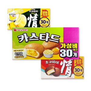 오리온 카스타드 23g x 30개 사무실 단체 간식 외 2