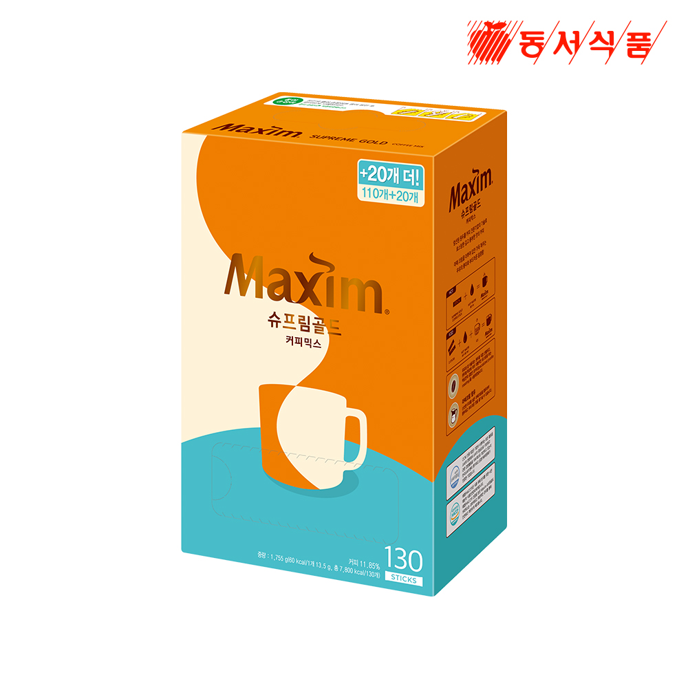 맥심 슈프림골드 커피믹스 성분 분석
