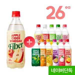 [네이버 단독] 애사비소다 제로 탄산음료 화이바 500ml 20개+애사비소다 11종 6개 골라담기