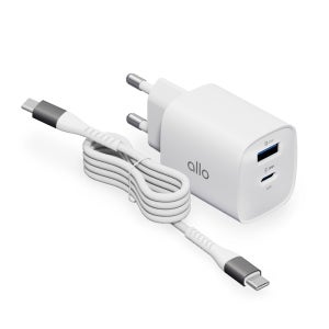 알로코리아 라이트 GaN 45W 갤럭시 아이폰 초고속 멀티 충전기 어댑터 UC245GPD