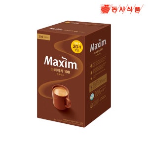 맥심 아라비카 100 커피믹스 200개입 (180+20T)