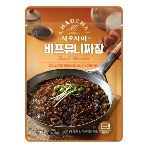 샘표 차오차이 비프 유니 짜장 180Gx10/소비기한 26년 4월 14일