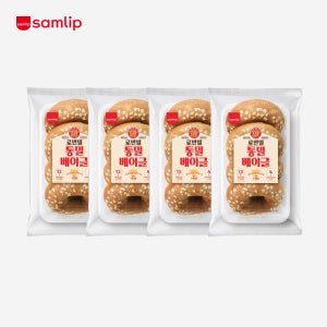 삼립 로만밀 통밀 베이글 400g, 4개