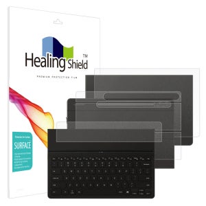 갤럭시탭 S10 플러스 AI 슬림 키보드 북커버 무광 외부보호필름 세트