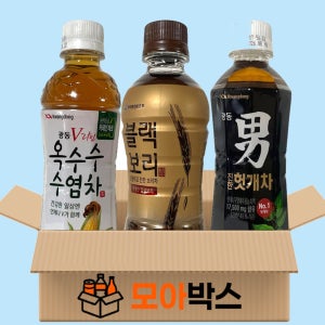 [모아박스] BEST 차 음료 소페트 340ml 3종 옥수수수염차 블랙보리 헛개차
