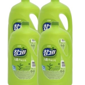 기름기제거 참그린 주방세제 기름기뽀드득 3L, 4개