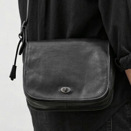 레더 박스 백 LEATHER BOX BAG