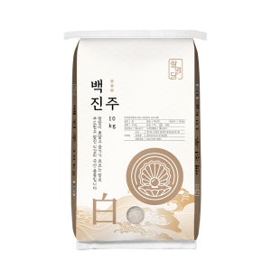 [25년 햅쌀] 쌀명당 당일도정 밥맛좋은 찰진쌀 백진주 10kg