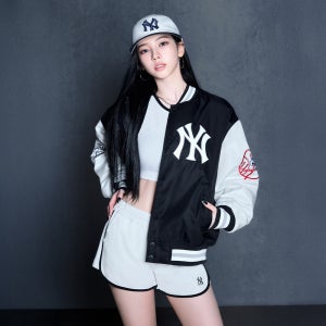 [MLB] 시그니처 나일론 바시티자켓 NY (Black) 3AJPV2161