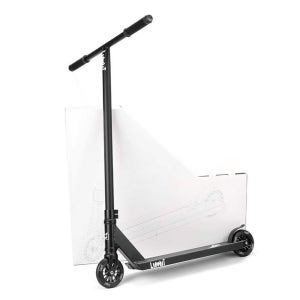 스턴트 스쿠터 묘기용 킥보드 휴대용 취미 페그 경량 블랙